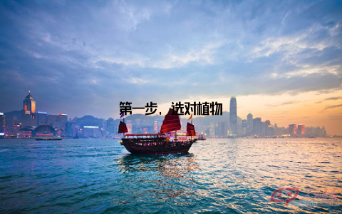 第一步, 选对植物